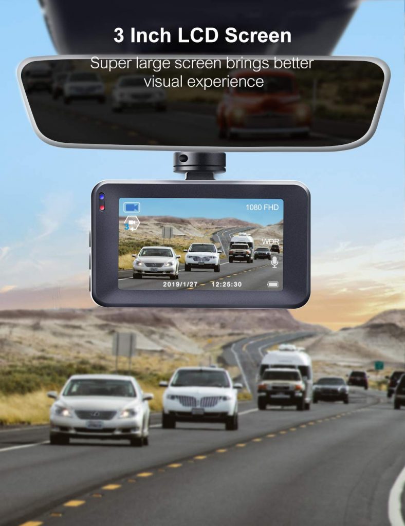 Crosstour 1080P Car DVR Dashboard Camera Full HD $29.99 (Reg. $37.99)