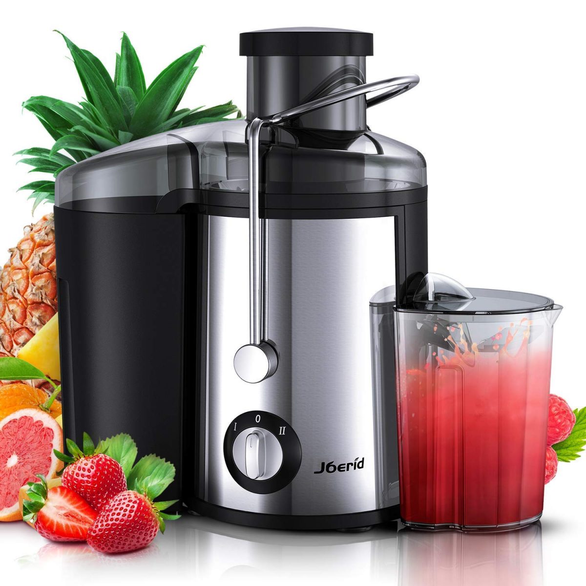 Juicer Machines, Joerid Centrifugal Juicer, Juice Extractor 46.63 (Reg