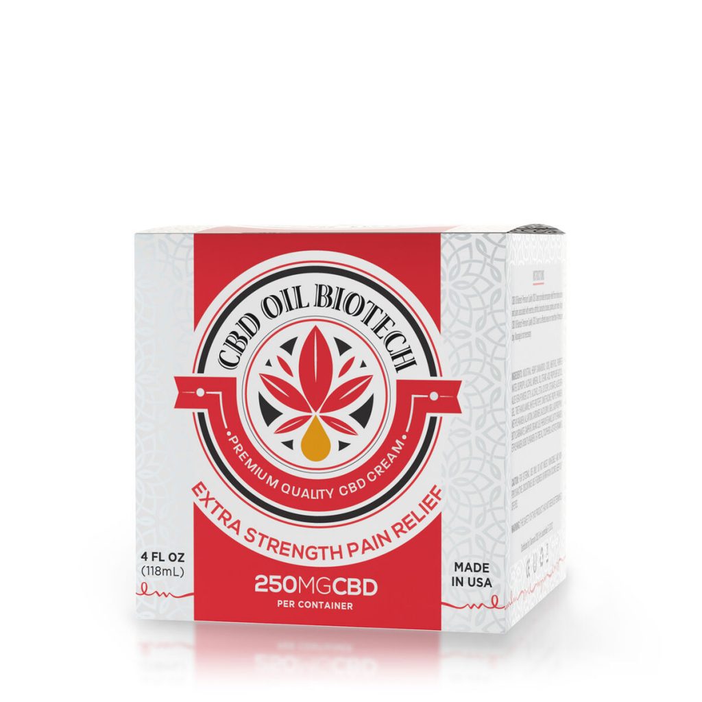 Biotech CBD Cream - 250mg $32.49 (Reg. $49.99)